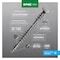 Spax SPAX PowerDeck No. 10 cu in X 2-1/2 in. L Silver Star Trim Head Deck Screws 1 lb 83 pc 45705008401004 - alternate 4